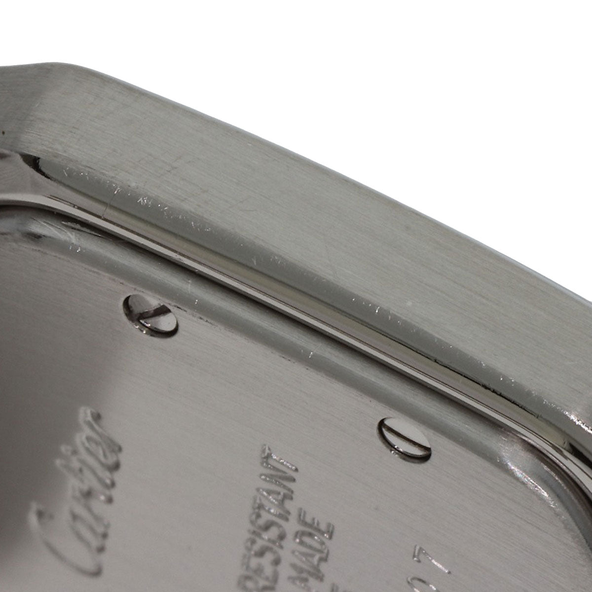 CARTIER Santos Galve SM Watches W20056D6 Stainless Steel/Stainless Steel Ladies