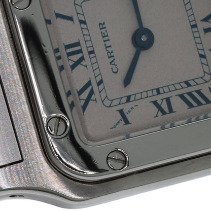 CARTIER Santos Galve SM Watches W20056D6 Stainless Steel/Stainless Steel Ladies