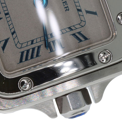 CARTIER Santos Galve SM Watches W20056D6 Stainless Steel/Stainless Steel Ladies