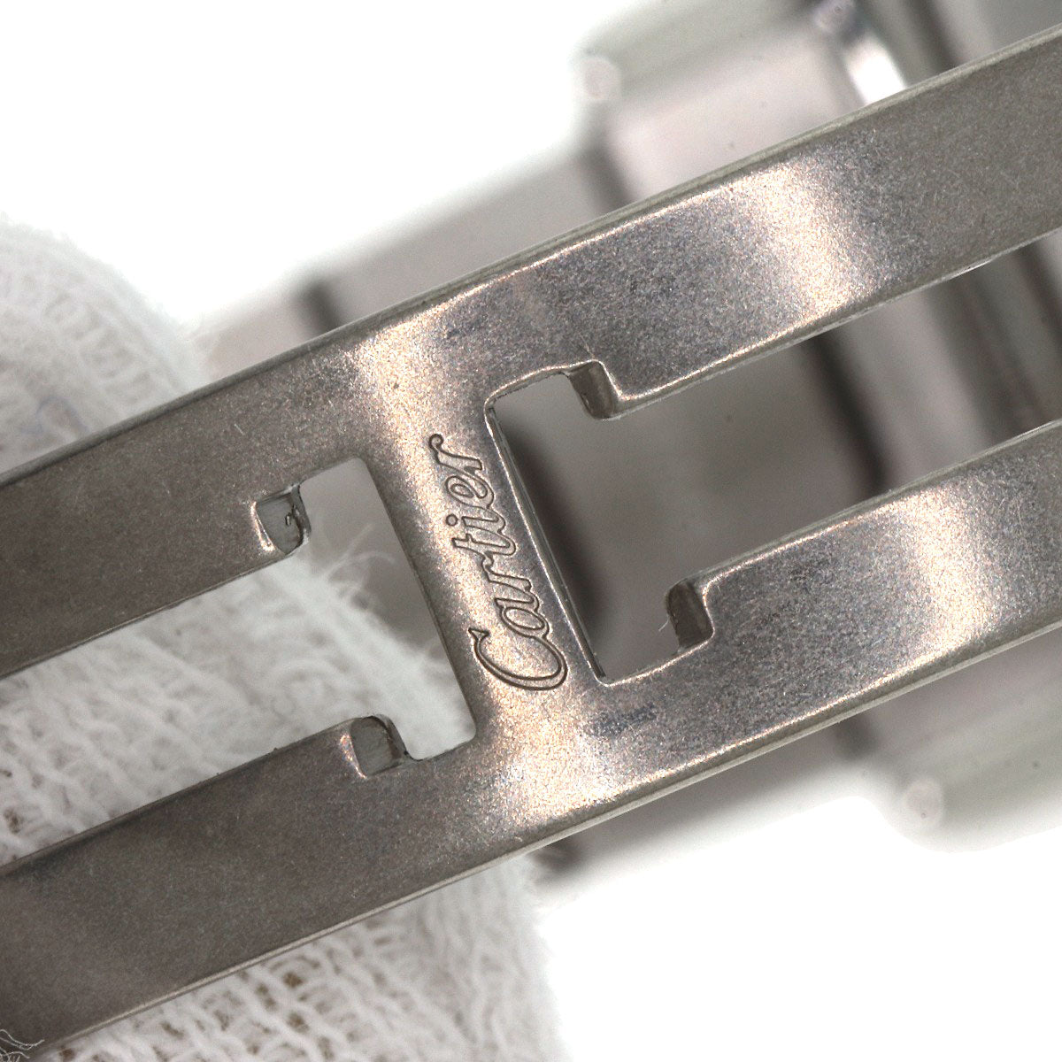 CARTIER Santos Galve SM Watches W20056D6 Stainless Steel/Stainless Steel Ladies