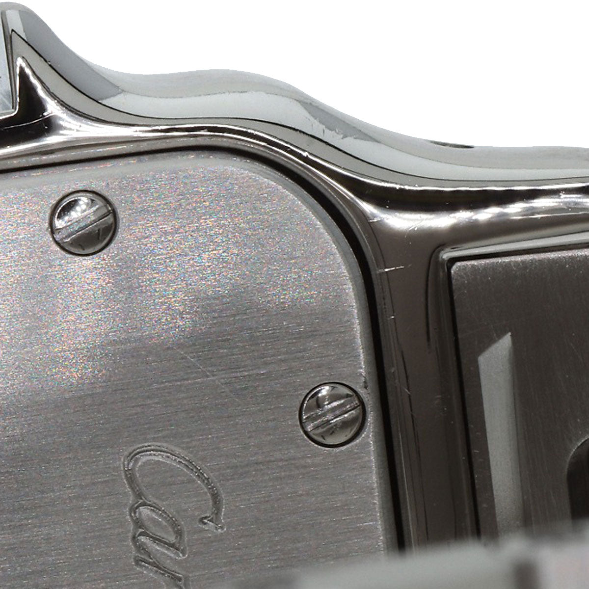 CARTIER Santos Galve SM Watches W20056D6 Stainless Steel/Stainless Steel Ladies