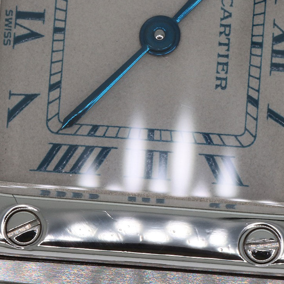 CARTIER Santos Galve SM Watches W20056D6 Stainless Steel/Stainless Steel Ladies