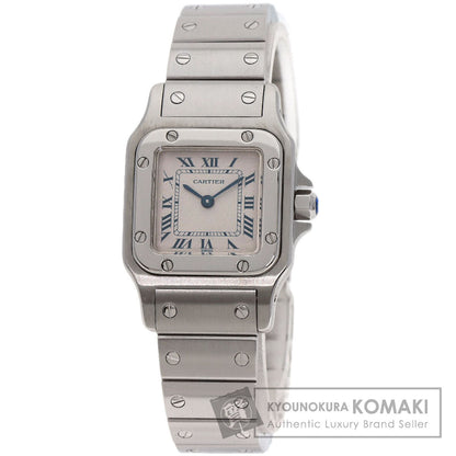 CARTIER Santos Galve SM Watches W20056D6 Stainless Steel/Stainless Steel Ladies