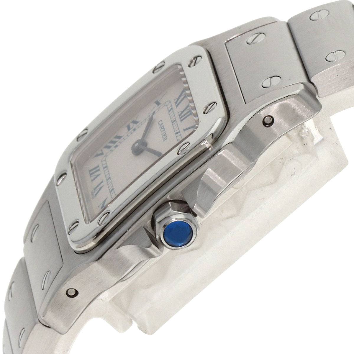 CARTIER Santos Galve SM Watches W20056D6 Stainless Steel/Stainless Steel Ladies