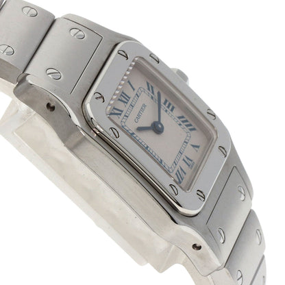 CARTIER Santos Galve SM Watches W20056D6 Stainless Steel/Stainless Steel Ladies
