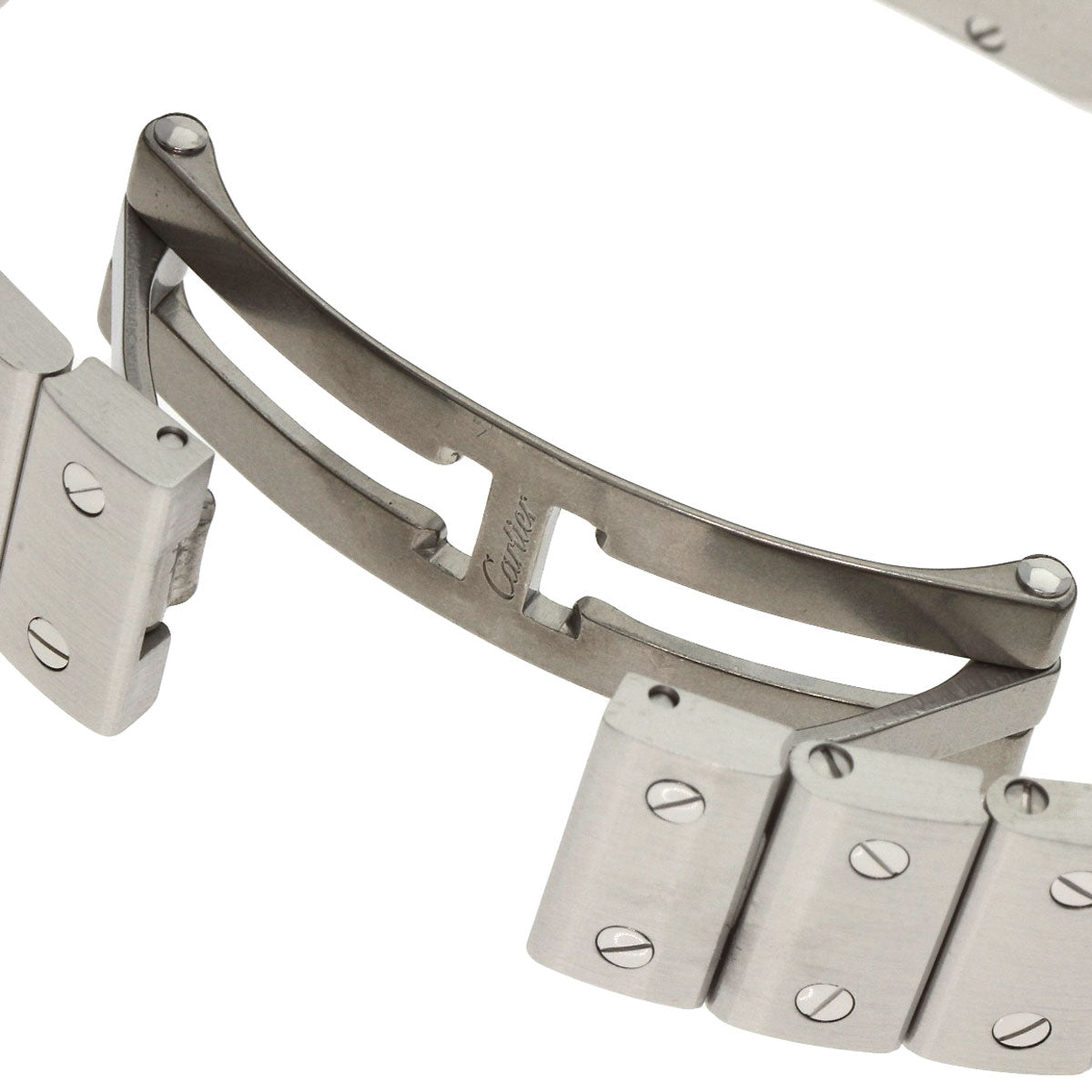 CARTIER Santos Galve SM Watches W20056D6 Stainless Steel/Stainless Steel Ladies