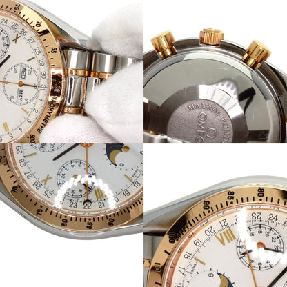 OMEGA Speedmaster Triple Calendar Moonphase Watches 3336.20 Stainless Steel/SSxK18PG mens