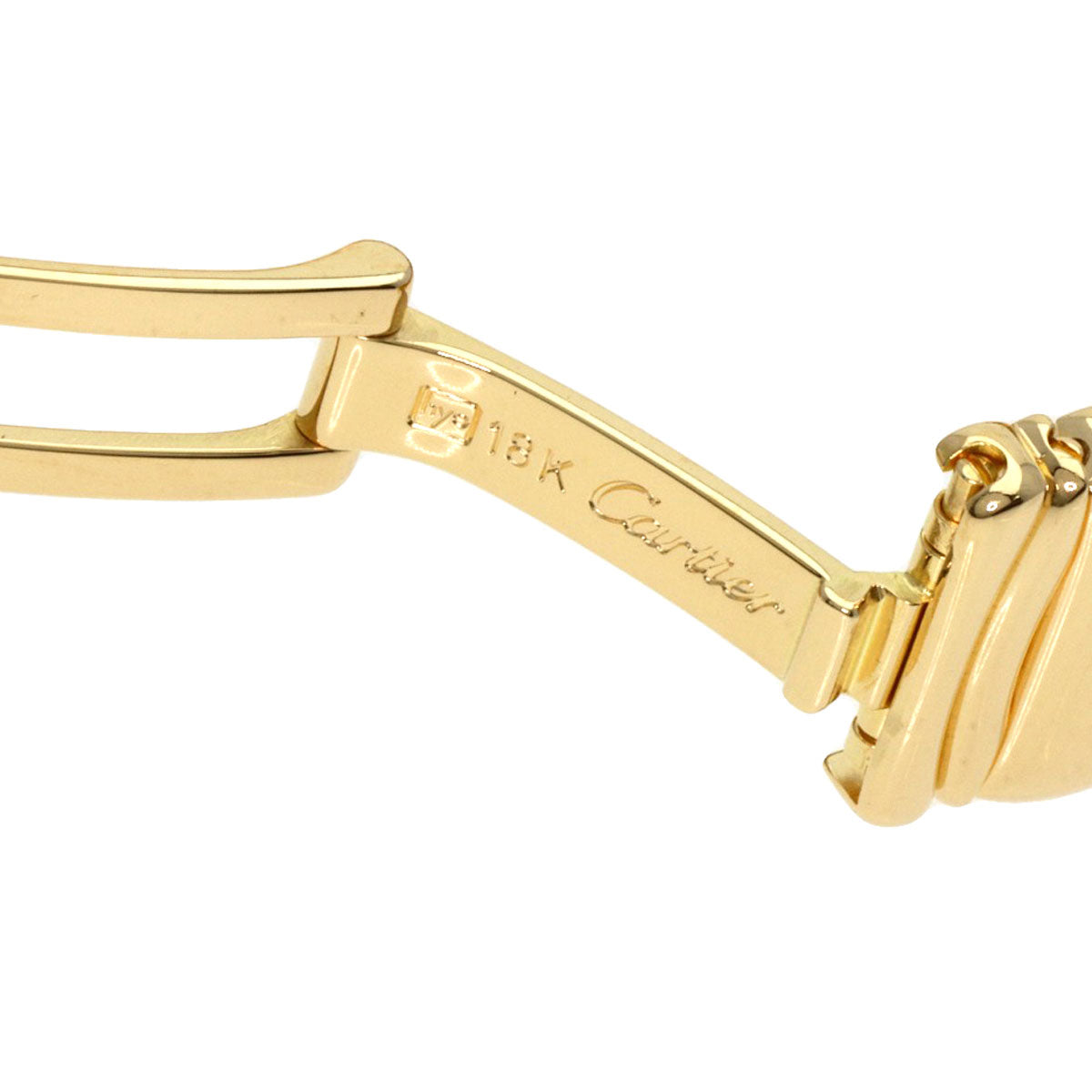 CARTIER Baignoire1920 Diamond Watches WB5004ES K18 Yellow Gold/18K Yellow Gold Ladies