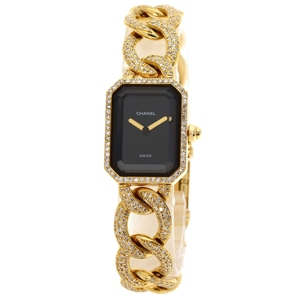 CHANEL Premier Full Diamond Watches H0114 K18 Yellow Gold/K18YGxDiamond Ladies