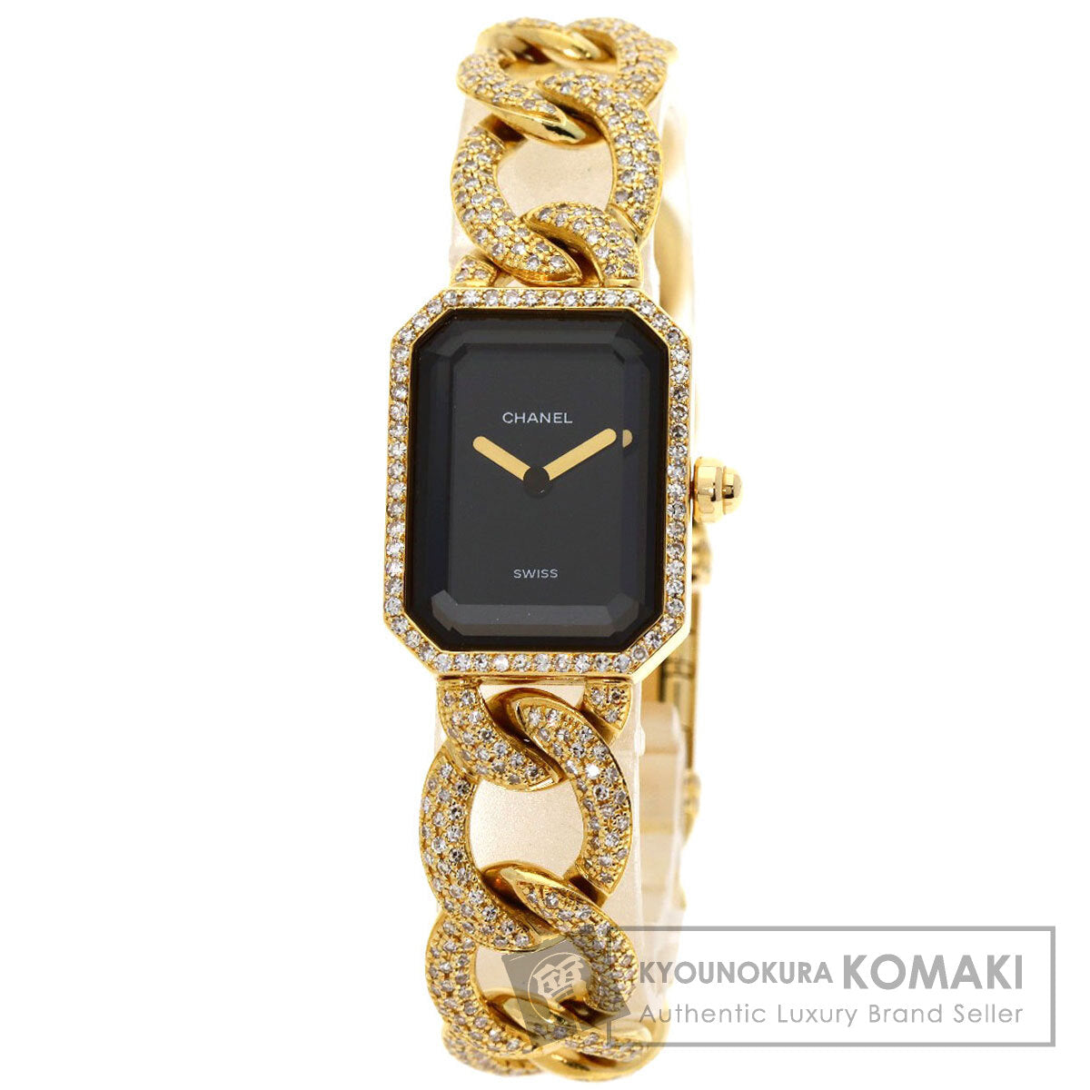 CHANEL Premier Full Diamond Watches H0114 K18 Yellow Gold/K18YGxDiamond Ladies