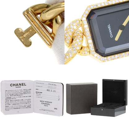 CHANEL Premier Full Diamond Watches H0114 K18 Yellow Gold/K18YGxDiamond Ladies