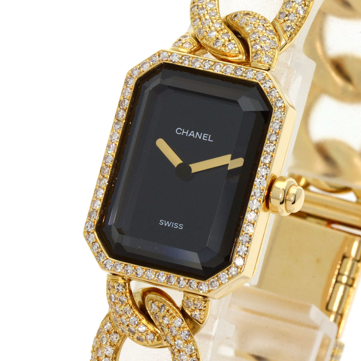 CHANEL Premier Full Diamond Watches H0114 K18 Yellow Gold/K18YGxDiamond Ladies