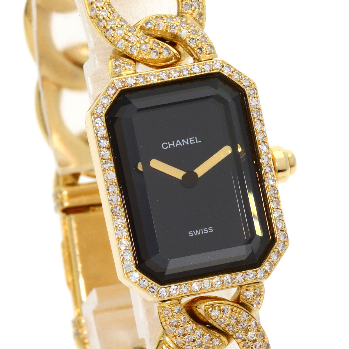 CHANEL Premier Full Diamond Watches H0114 K18 Yellow Gold/K18YGxDiamond Ladies