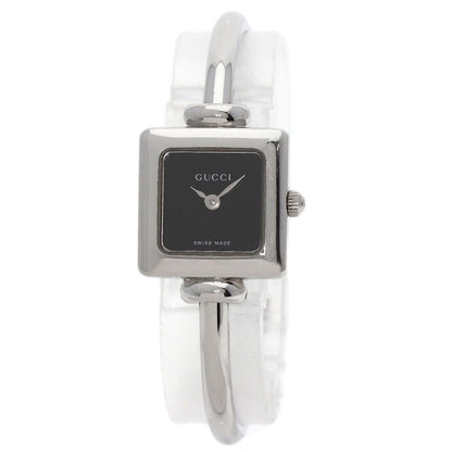 GUCCI Square face Watches 1900L Stainless Steel/Stainless Steel Ladies