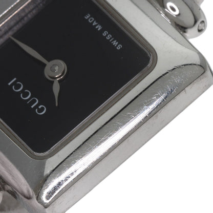 GUCCI Square face Watches 1900L Stainless Steel/Stainless Steel Ladies