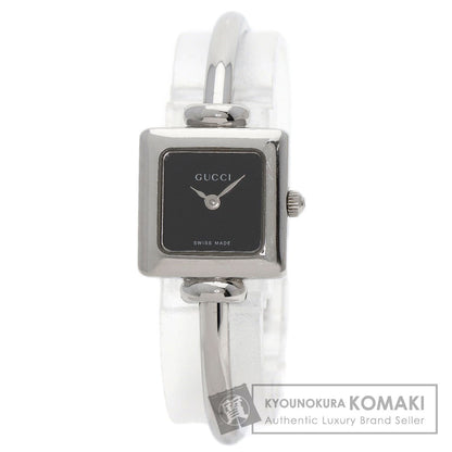 GUCCI Square face Watches 1900L Stainless Steel/Stainless Steel Ladies