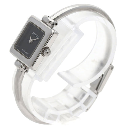 GUCCI Square face Watches 1900L Stainless Steel/Stainless Steel Ladies