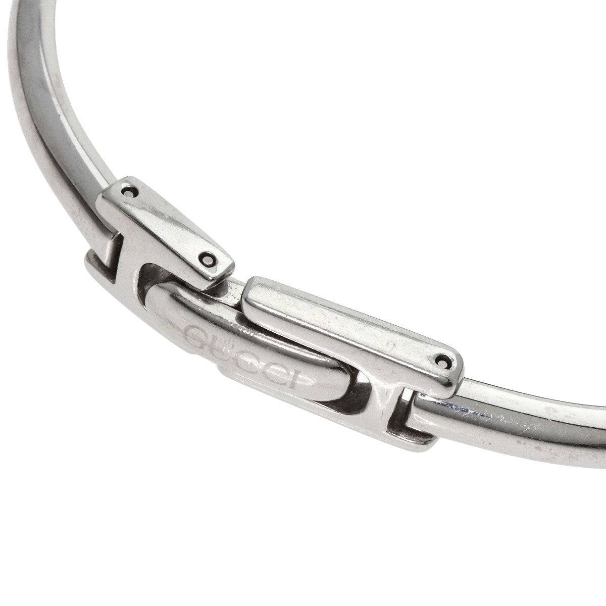 GUCCI Square face Watches 1900L Stainless Steel/Stainless Steel Ladies