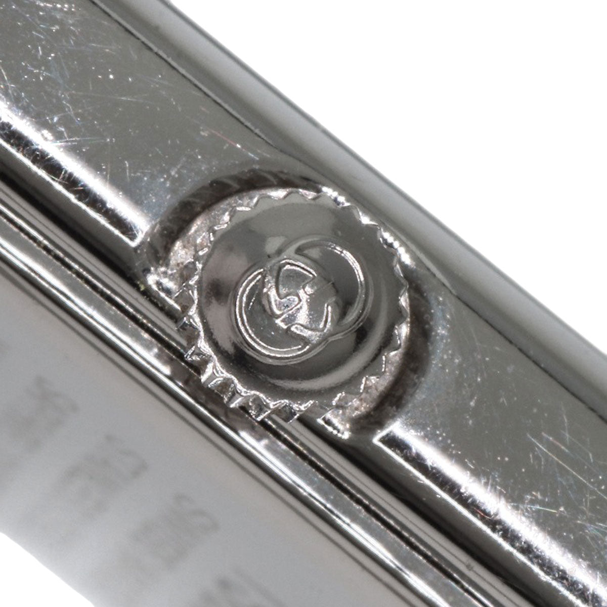 GUCCI Square face Watches 1900L Stainless Steel/Stainless Steel Ladies