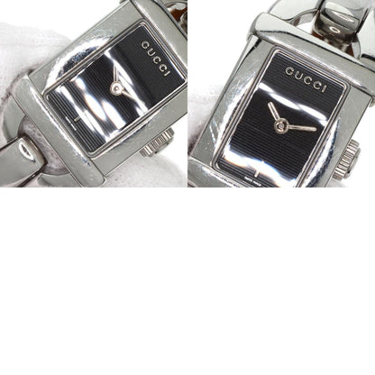 GUCCI Bamboo Watches 6800L Stainless Steel/Bamboo Ladies