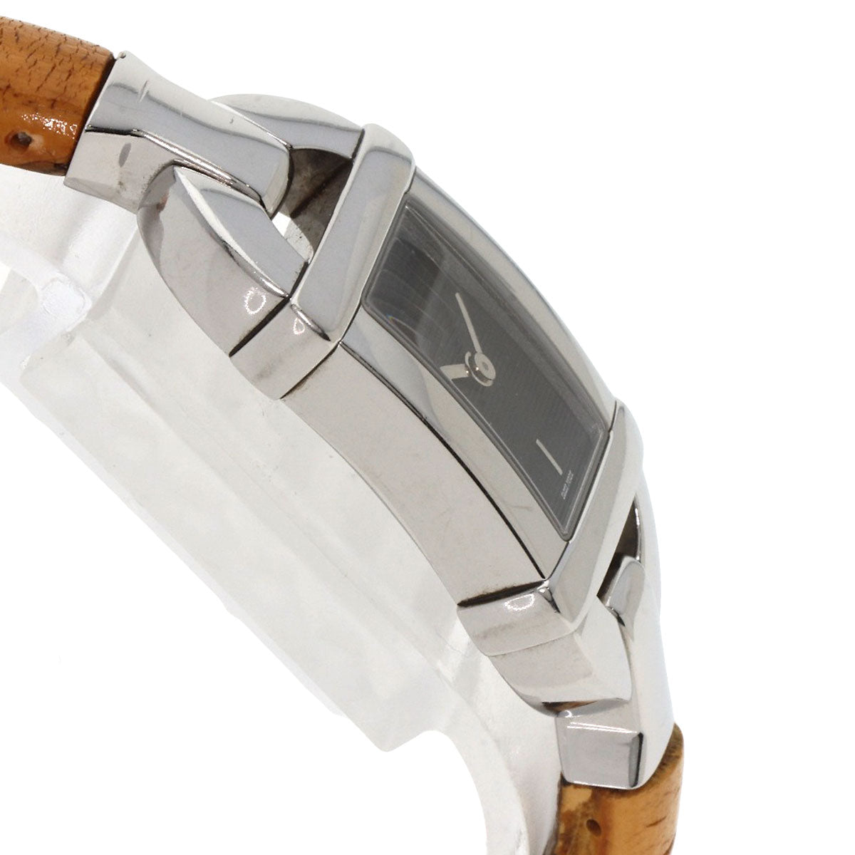 GUCCI Bamboo Watches 6800L Stainless Steel/Bamboo Ladies