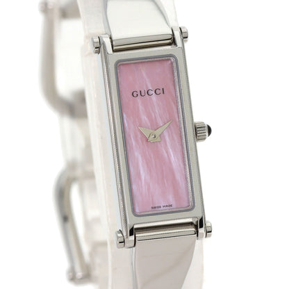 GUCCI Square face Watches 1500L Stainless Steel/Stainless Steel Ladies