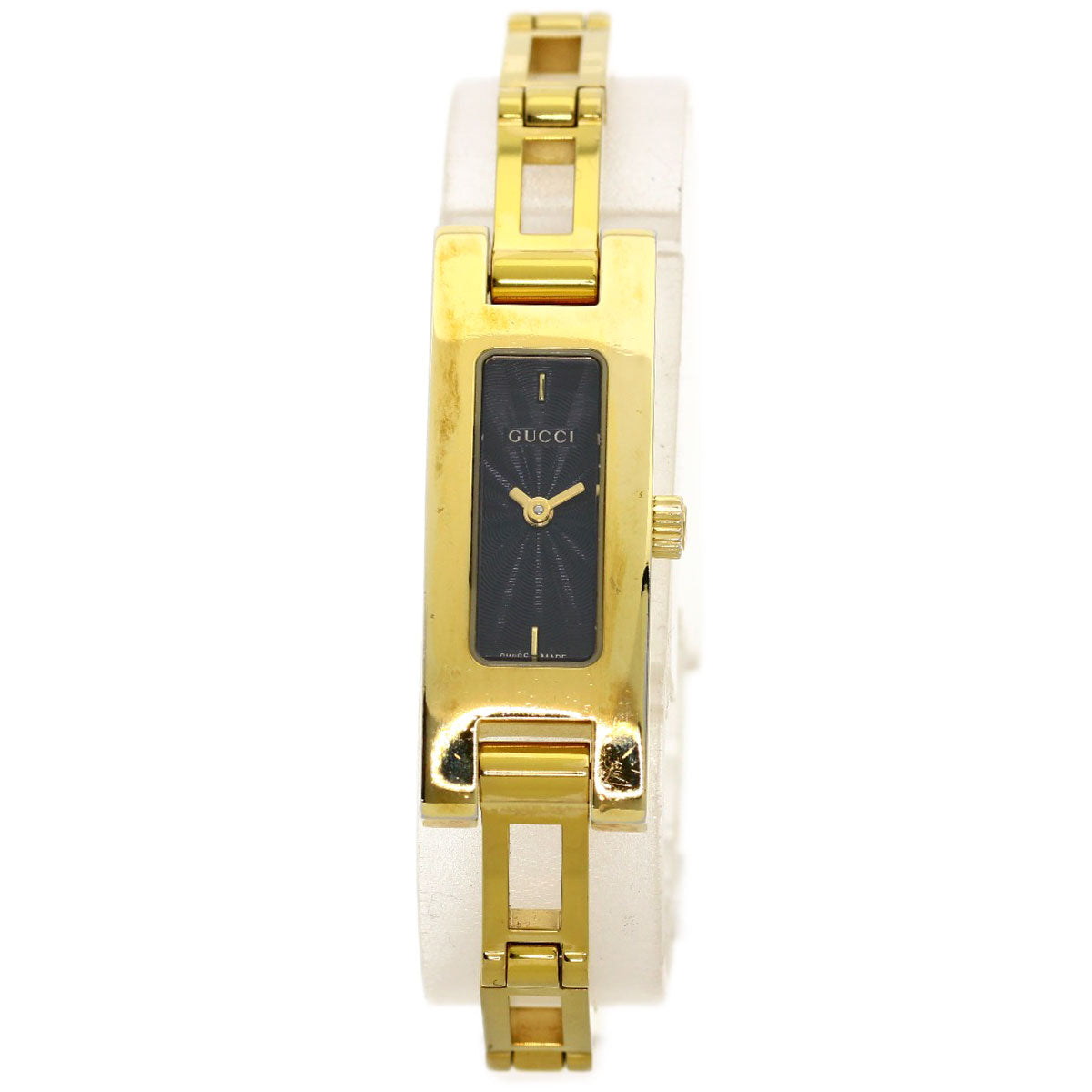 GUCCI Square face Watches 3900L Gold Plated/Gold Plated Ladies