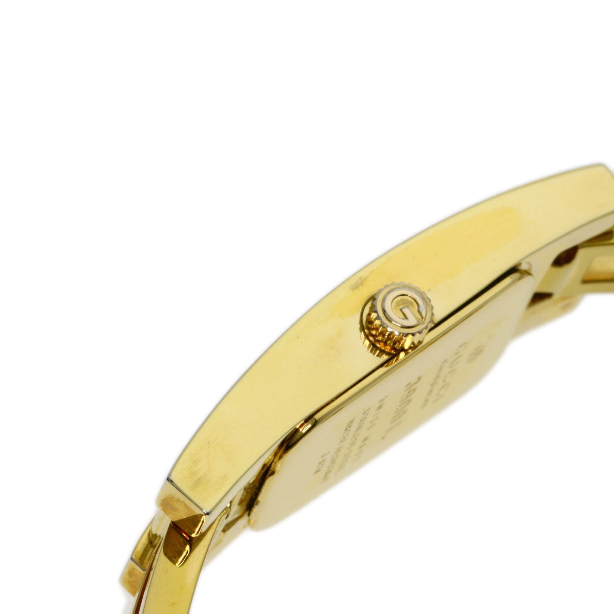 GUCCI Square face Watches 3900L Gold Plated/Gold Plated Ladies