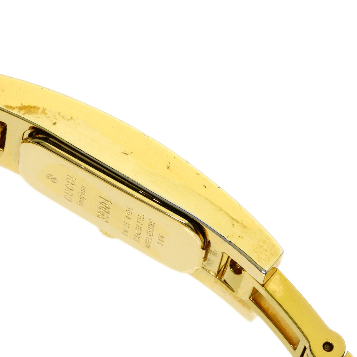 GUCCI Square face Watches 3900L Gold Plated/Gold Plated Ladies