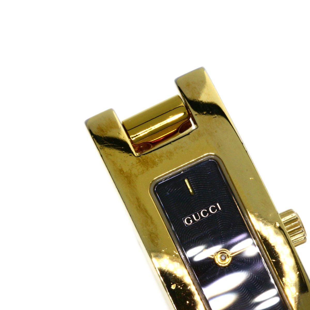 GUCCI Square face Watches 3900L Gold Plated/Gold Plated Ladies