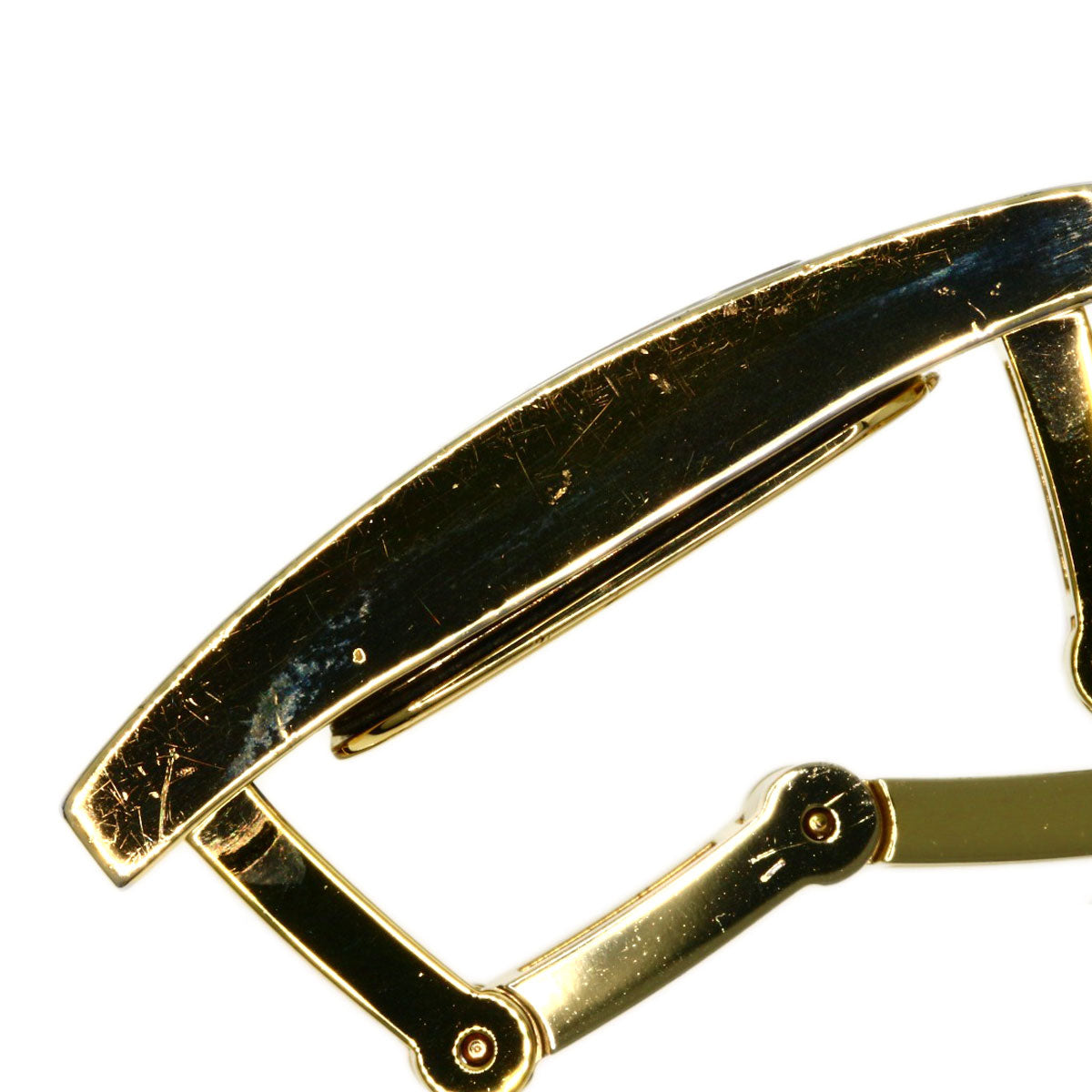 GUCCI Square face Watches 3900L Gold Plated/Gold Plated Ladies