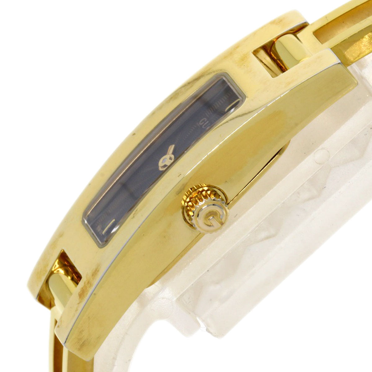 GUCCI Square face Watches 3900L Gold Plated/Gold Plated Ladies