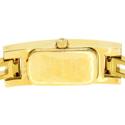 GUCCI Square face Watches 3900L Gold Plated/Gold Plated Ladies