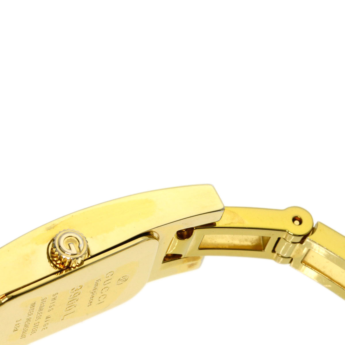 GUCCI Square face Watches 3900L Gold Plated/Gold Plated Ladies