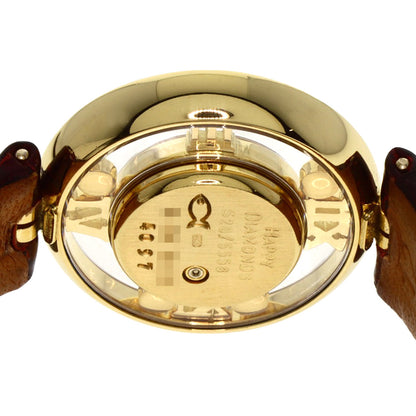 Chopard Happy diamond Watches S20/5558 K18 Yellow Gold/Leather Ladies