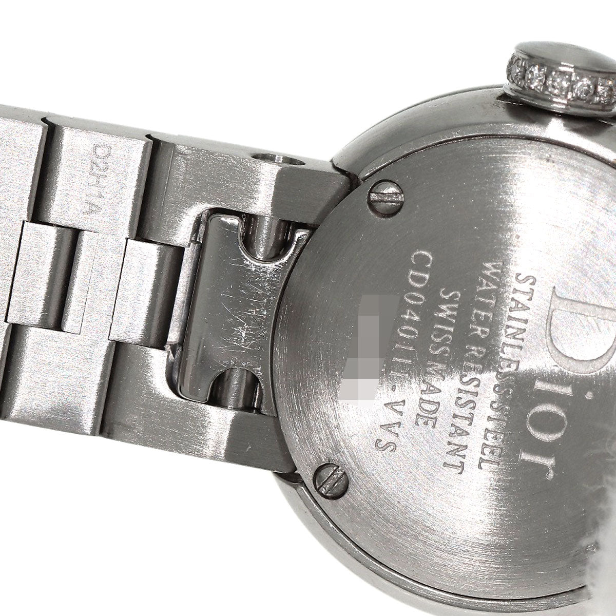 CHRISTIAN DIOR la di de dior Watches CD040111 Stainless Steel/Stainless Steel Ladies