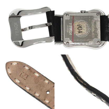 FENDI Beefendi Watches 3800L Stainless Steel/Leather Ladies