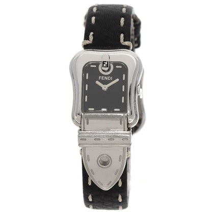 FENDI Beefendi Watches 3800L Stainless Steel/Leather Ladies