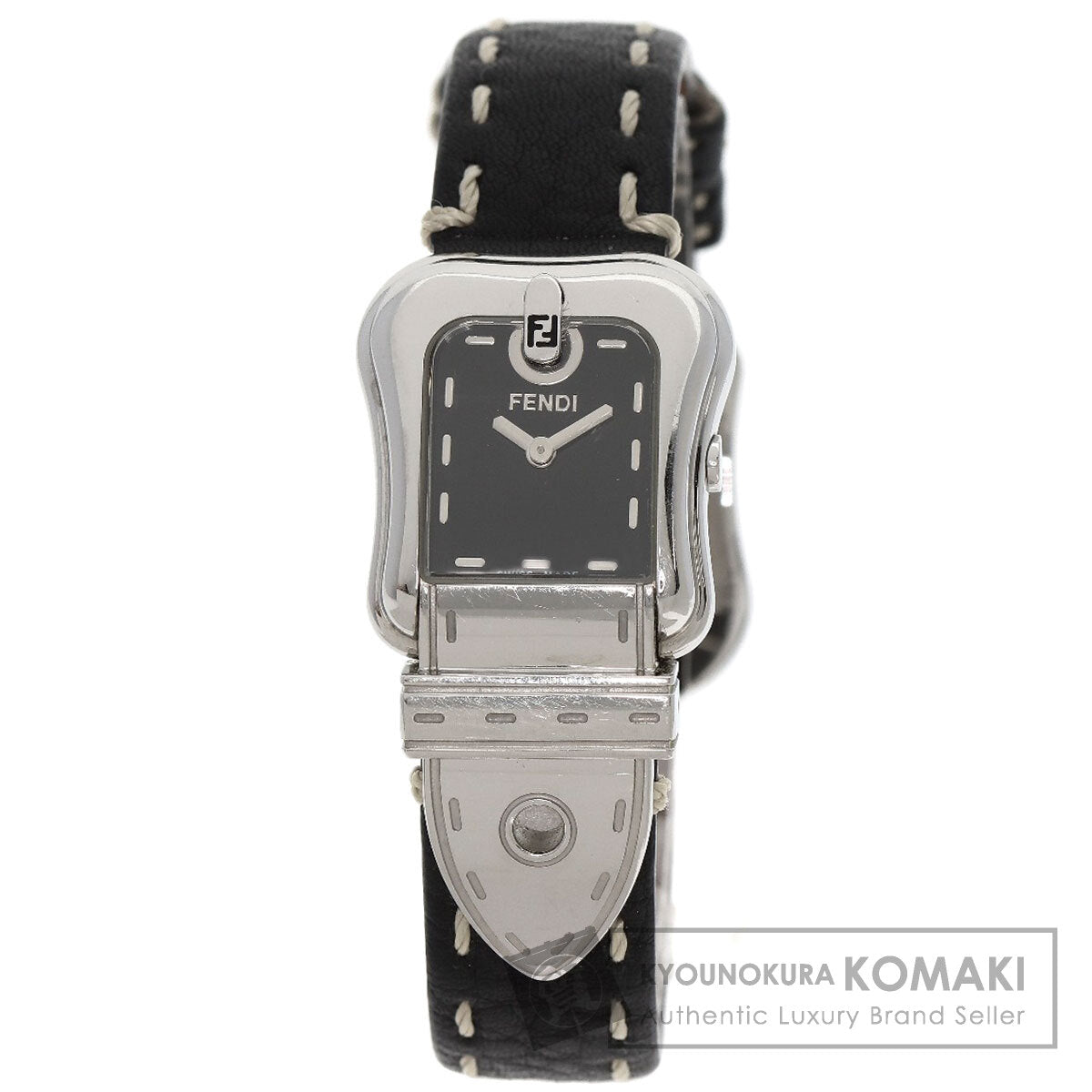 FENDI Beefendi Watches 3800L Stainless Steel/Leather Ladies
