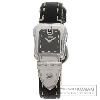 FENDI Beefendi Watches 3800L Stainless Steel/Leather Ladies