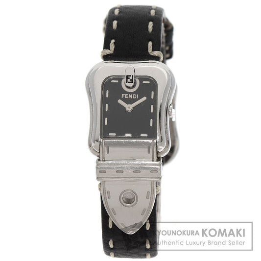 FENDI Beefendi Watches 3800L Stainless Steel/Leather Ladies