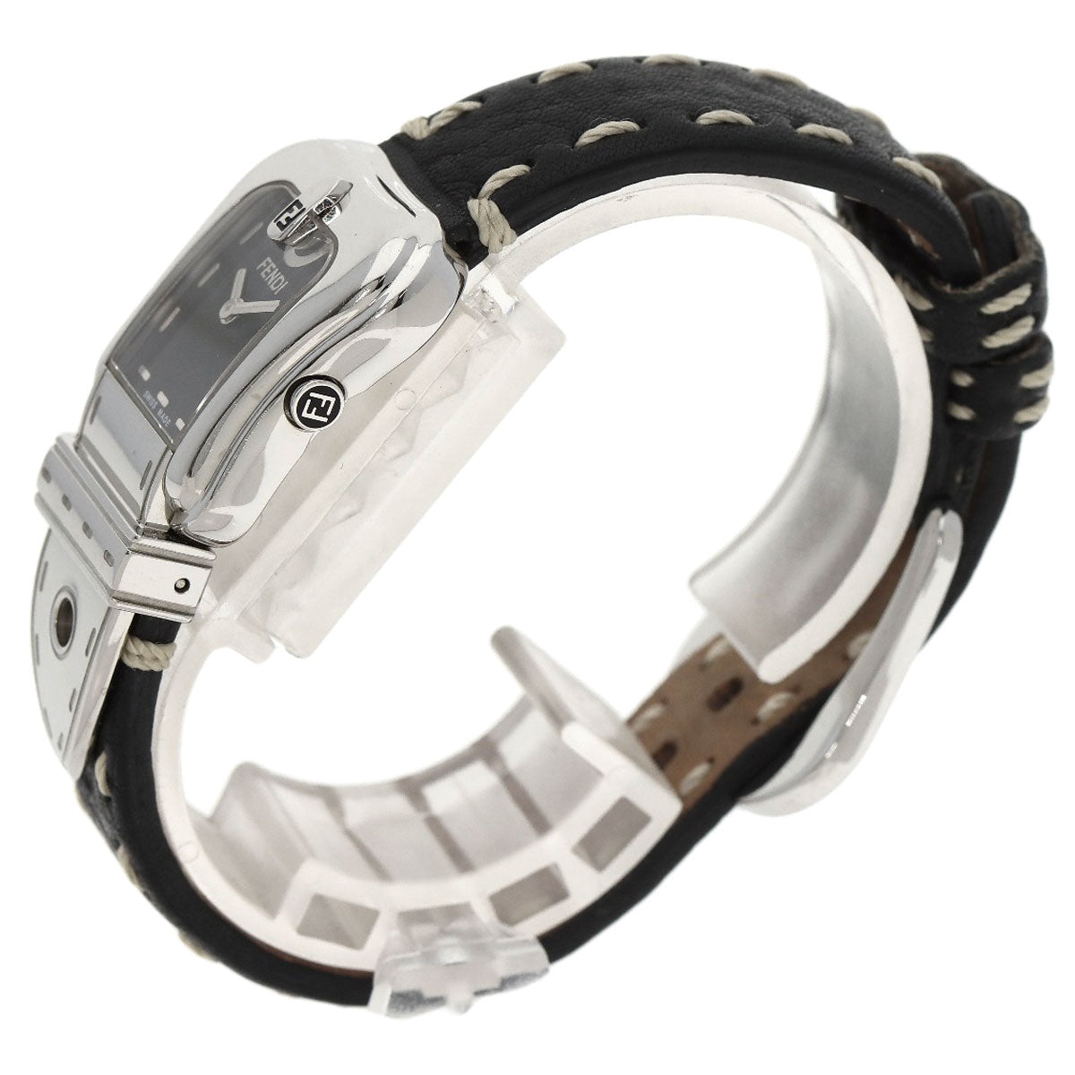 FENDI Beefendi Watches 3800L Stainless Steel/Leather Ladies