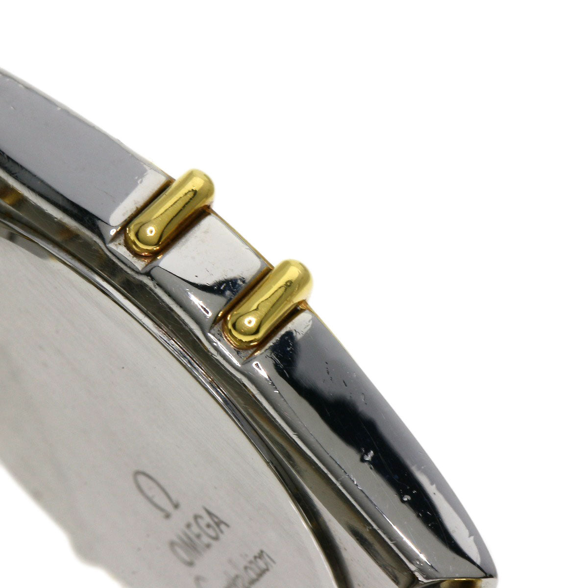 OMEGA Constellation flat bezel Watches Stainless Steel/SSxGP mens