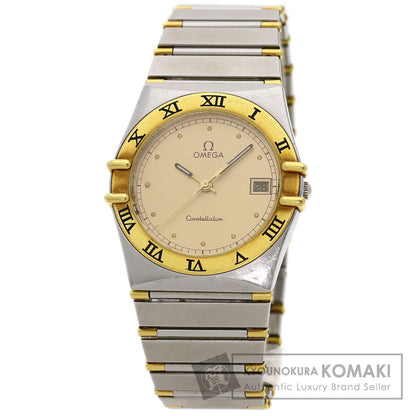 OMEGA Constellation flat bezel Watches Stainless Steel/SSxGP mens