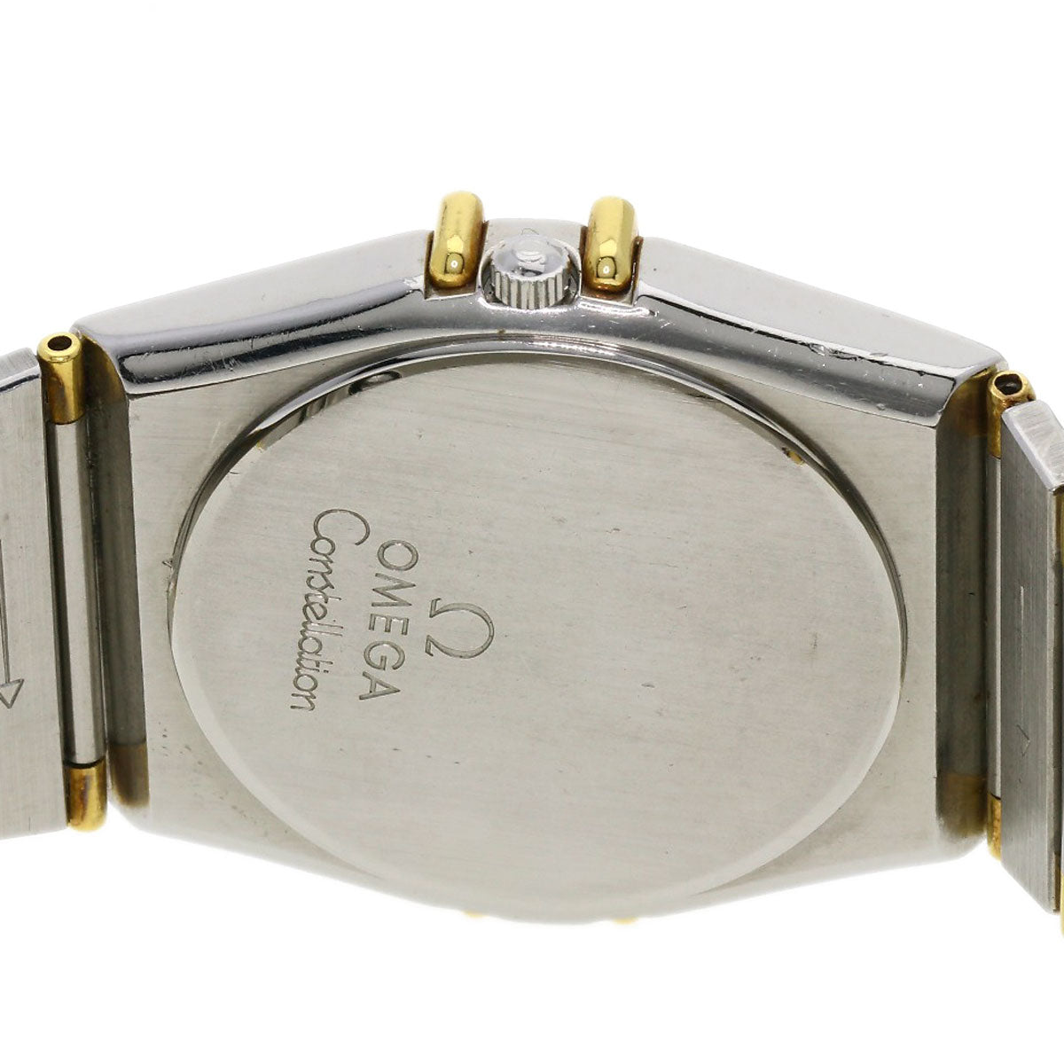 OMEGA Constellation flat bezel Watches Stainless Steel/SSxGP mens