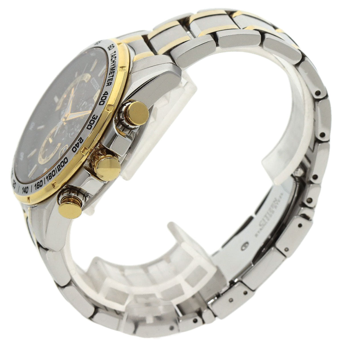 CITIZEN Eco Drive Atomic Timekeeping Watches E610-S104840 Stainless Steel/SSxGP mens
