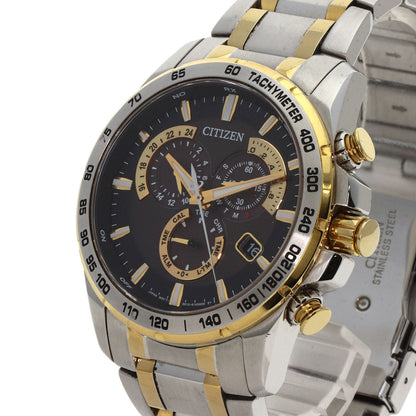 CITIZEN Eco Drive Atomic Timekeeping Watches E610-S104840 Stainless Steel/SSxGP mens