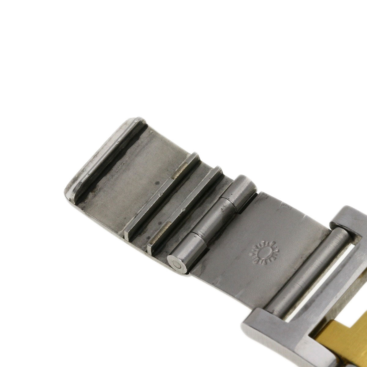 HERMES Clipper Old Belt Watches Stainless Steel/SSxGP mens