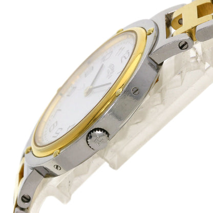 HERMES Clipper Old Belt Watches Stainless Steel/SSxGP mens