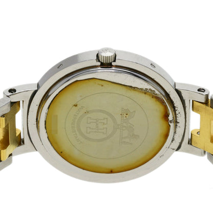HERMES Clipper Old Belt Watches Stainless Steel/SSxGP mens